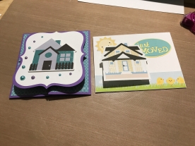 Several friends & family members moved into new houses recently, so of course they got cards from me!
